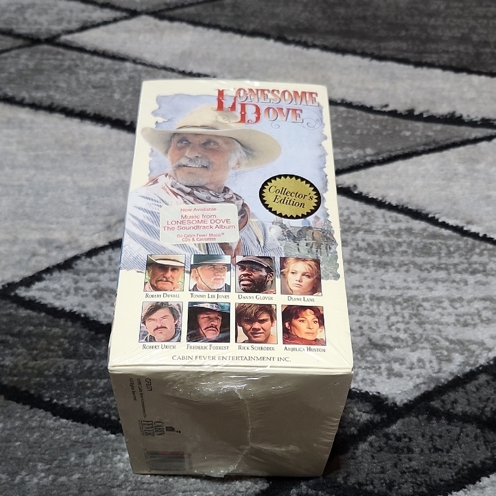 LONESOME DOVE 1991 COLLECTORS EDITION WESTERN SEALED NEW VHS SET-OF-4